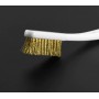 aafaqasia Copper Brush For Nozzle Block Hotend and Parts Cleaning 3D Printer Cleaner Tool Copper Wire Toothbrush Copper Brush Ha