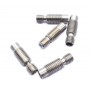 aafaqasia 2x Heat Break Throat 1.75mm - 3.00mm Stainless Steel V6 For E3D 3D printer 2x Heat Break Throat 1.75mm - 3.00mm Stainl