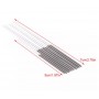 aafaqasia Nozzle Cleaning Needles Kit Stainless Steel 0.2mm - 0.4mm 3D Printer Nozzle Cleaning Needles Kit Stainless Steel Clean