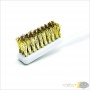 aafaqasia Copper Brush For Nozzle Block Hotend and Parts Cleaning 3D Printer Cleaner Tool Copper Wire Toothbrush Copper Brush Ha