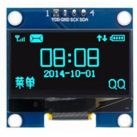 aafaqasia OLED Display 1.3 inch Module White/Blue 128X64 SPI/IIC I2C OLED Display 1.3 inch Module White/Blue 128X64 SPI/IIC I2C