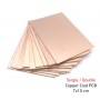 aafaqasia PCB 7x10cm Single Double Side Copper Clad Plate Circuit Board PCB 7x10cm Single Double Side Copper Clad Plate Circuit 