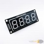 aafaqasia TM1637 LED Display 4 Digit 7 Segment 0.56 inch Red Blue Green Yellow White TM1637 LED Display Module for Arduino 4 Dig