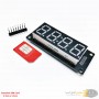 aafaqasia TM1637 LED Display 4 Digit 7 Segment 0.56 inch Red Blue Green Yellow White TM1637 LED Display Module for Arduino 4 Dig
