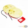 aafaqasia 2x Piezoelectric Piezo Dia 50mm Ceramic Wafer Plate 2x Piezoelectric Piezo Dia 50mm Ceramic Wafer Plate
