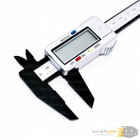 aafaqasia Carbon Fiber Composite Digital Caliper 6inch 0-150mm Vernier Electronic Carbon Fiber Composite Digital Caliper 6inch 0