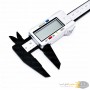 aafaqasia Carbon Fiber Composite Digital Caliper 6inch 0-150mm Vernier Electronic Carbon Fiber Composite Digital Caliper 6inch 0