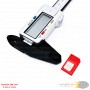 aafaqasia Carbon Fiber Composite Digital Caliper 6inch 0-150mm Vernier Electronic Carbon Fiber Composite Digital Caliper 6inch 0