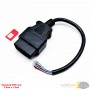 aafaqasia OBD2 16Pin Male Female Plug Connector Auto Scanner Cables OBDII 16Pin OBD2 16Pin Male Plug Connector Auto Scanner Cabl