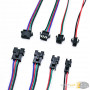 aafaqasia 2x Pairs JST Connector Wire Male-female 2pin 3pin 4pin 5pin JST Connector Wire Male-female 2pin 3pin 4pin 5pin