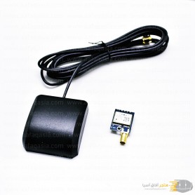 aafaqasia GPS BeiDou GLONASS GNSS Module with Active Antenna SMA 42dB GPS BeiDou GLONASS GNSS Module with Active Antenna SMA 42d