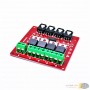 aafaqasia MOSFET IRF540 Switch 4 Channel 4 Route Relay Board MOSFET IRF540 Switch 4 Channel 4 Route Relay Board