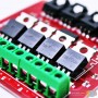 aafaqasia MOSFET IRF540 Switch 4 Channel 4 Route Relay Board MOSFET IRF540 Switch 4 Channel 4 Route Relay Board