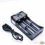 aafaqasia V20i 2 Slots Battery USB Smart Charger 18650 26650 14500 AA AAA V20i 2 Slots Battery USB Smart Charger 18650 26650 145
