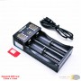aafaqasia V20i 2 Slots Battery USB Smart Charger 18650 26650 14500 AA AAA V20i 2 Slots Battery USB Smart Charger 18650 26650 145