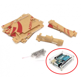 aafaqasia Acrylic Transparent Case Arduino UNO R3 Acrylic Transparent Case Arduino UNO R3