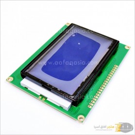 aafaqasia LCD display 12864 Green-Blue blacklight Parallel Port 128*64 DOTS LCD module 5V blue screen 12864 with backlight ST792