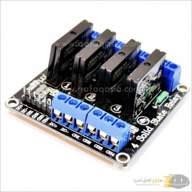 aafaqasia Low level trigger 4-channel 5v Solid State Relay Low level trigger 4-channel 5v Solid State Relay Module Board SSR
Led