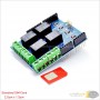 aafaqasia Relay 4 Channel 5v Shield Module for Arduino UNO R3 4 Channel 5v Relay Shield Module for Arduino UNO R3

Standard for 