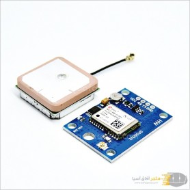 aafaqasia GY-NEO6MV2 NEO-6M GPS Module 3-5V + Super Strong Ceramic Antenna GY-NEO6MV2 NEO-6M GPS Flight Controller Module 3V-5V 