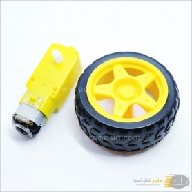 aafaqasia Tire Wheel + DC 3-6v Gear Motor Smart Car Robot Tire Wheel with DC 3-6v Gear Motor

Parameter Operating voltage: 3V ~ 