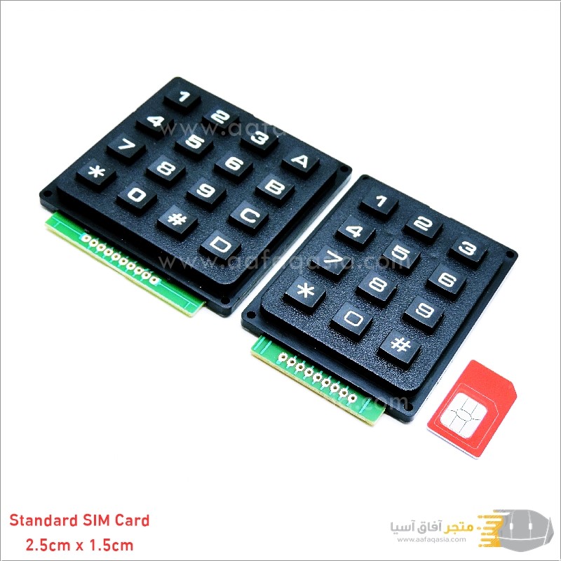 Key Matrix Plastic Matrix Switch Keyboard 4x4 3x4 ABS Plastic Keys