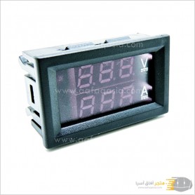 aafaqasia Voltmeter Ammeter DC 100V 10A Blue + Red LED Amp Dual Digital Voltmeter Ammeter DC 100V 10A Blue + Red LED Amp Dual Di
